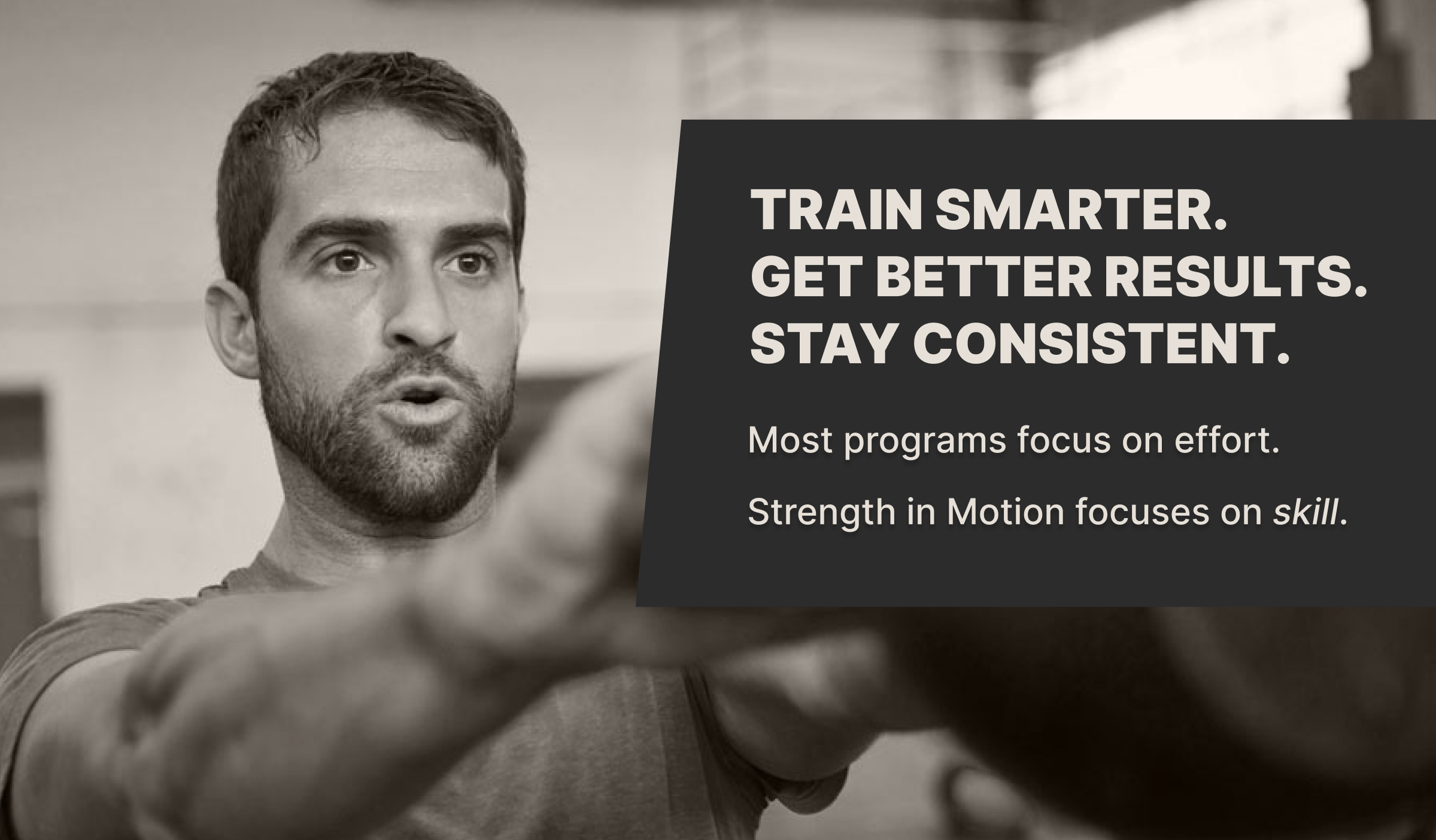 Train smarter. Get better results. Stay consistent