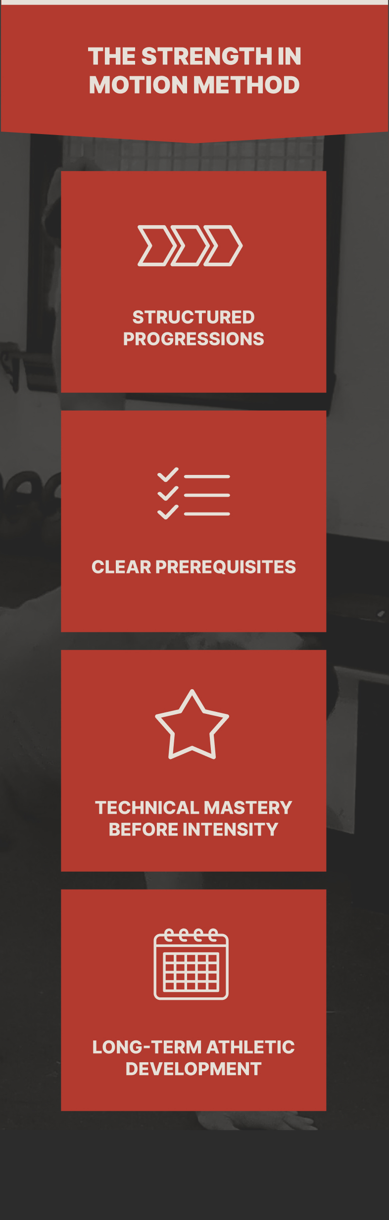 The Strength In Motion method